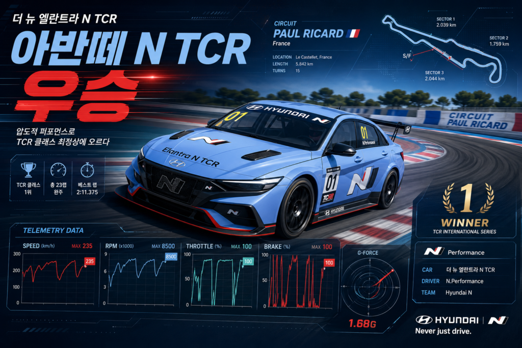 2026 TCR 월드투어